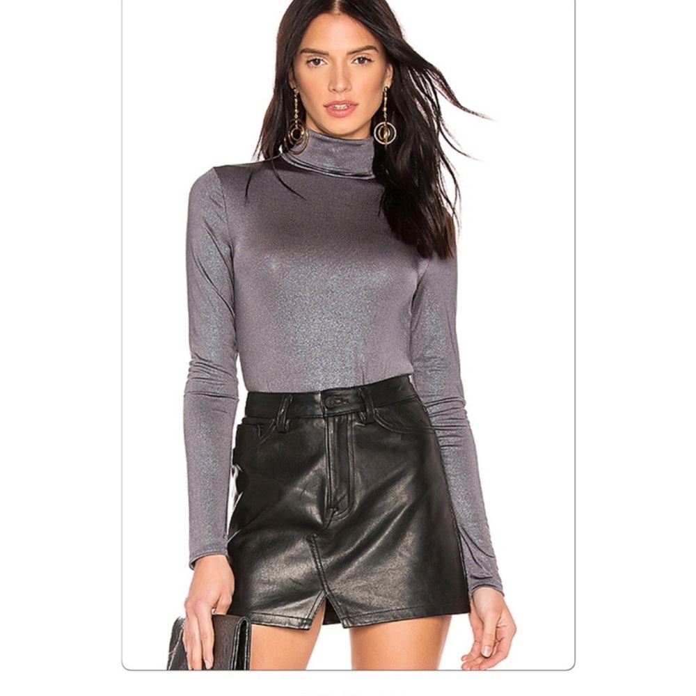 BCBGMAXARZIA Turtleneck Bodysuit